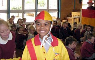 Telstra Beach to Bush School Visit