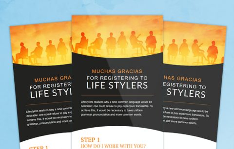 Lifestylers – Welcome Email – MailChimp Template