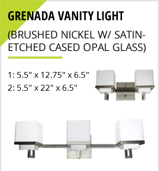 GRENADA VANITY LIGHT 