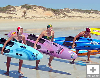 Open Women's Board Race at 2008 Northern Territory Championships - Click to enlarge image