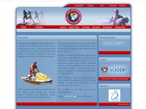 Surf Life Saving Nothern Territory Website Screen Shot