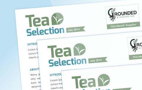 Tea Selection HTML Newsletter