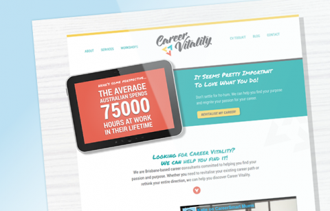 Career Vitality – WordPress Site