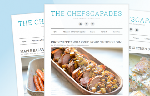 The Chefscapades – RSS MailChimp Template