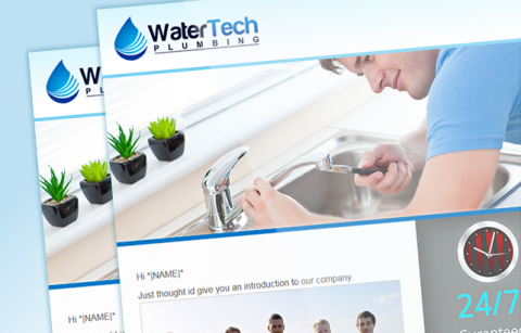 WaterTech Plumbing – MailChimp Template