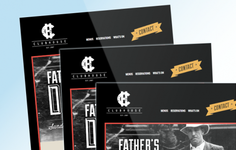 Clubhouse – Fathers Day MailChimp Template