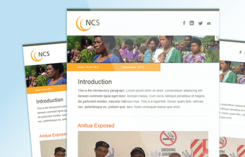 NCS – MailChimp Template