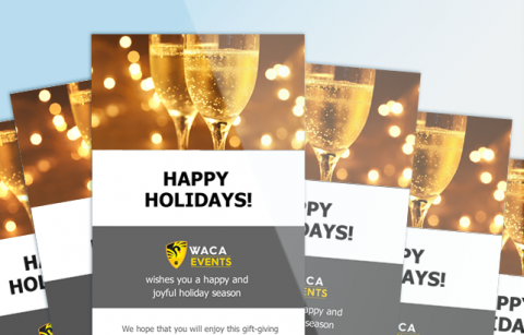 WACA – Holiday eCard – MailChimp Template