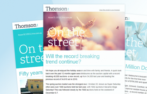 Thomson Real Estate – 2015 MailChimp Templates