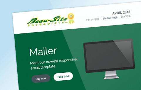 Beau-Site MailChimp Template