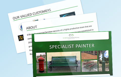 Specialist Painter  – PowerPoint Presentation
