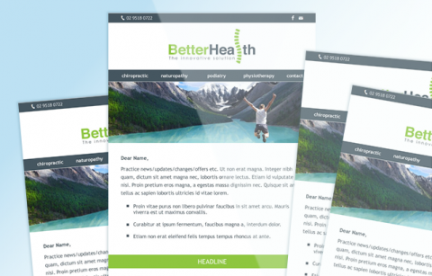 Better Health Practice – MailChimp Template