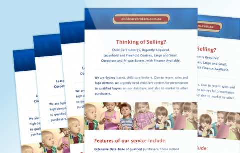 Childcare Brokers – MailChimp Template