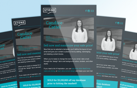 Candice Catell – Stone Real Estate  – MailChimp Template