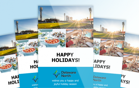 Delaware North – Holiday eCard – MailChimp Template