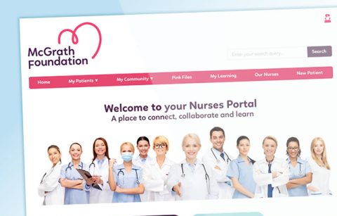 McGrath Foundation Nurses Portal Intranet