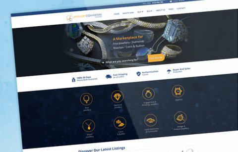 Jewellery Converters – UX/UI Design – eCommerce Store