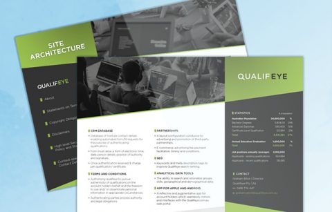 Qualifeye – Two Page Brochure – PDF