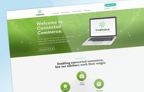 TrustVoice – UX/UI Design – Homepage