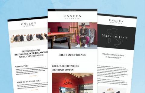 Unseen Footwear – MailChimp Template