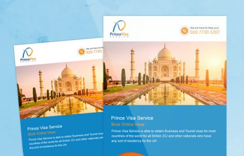 Prince Visa – MailChimp Template