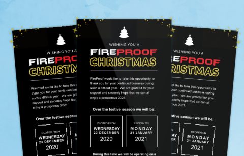 MailChimp Template – Fireproof – Christmas eBlast