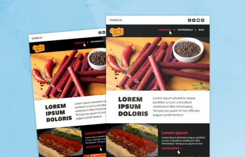 Country Meats – MailChimp Template