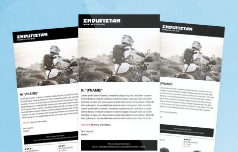 MailChimp Template – Endursistan