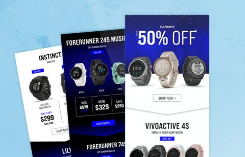 Garmin 50% OFF – MailChimp Template