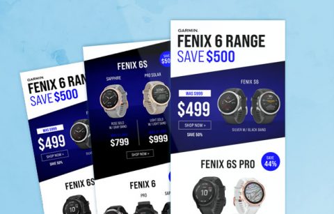 Garmin Fenix 6 Range – MailChimp Template