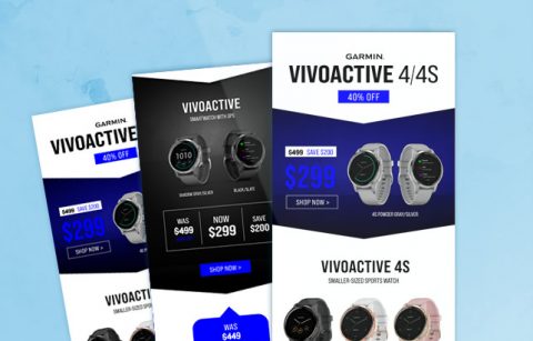 Garmin Vivoactive 4S – MailChimp Template