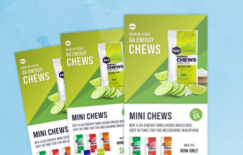GU Energy Chews – MailChimp Template