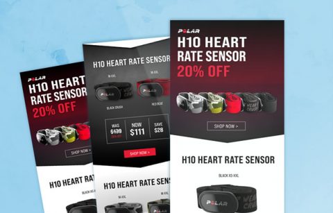 Polar H10 Heart Rate Monitor – MailChimp Template