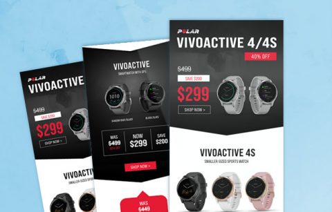 Polar Vivoactive 4S – MailChimp Template